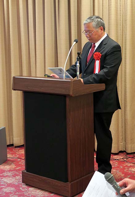 2018年3月15日に開催された日本動物愛護協会主催第十回日本動物大賞社会貢献賞の受賞式-1